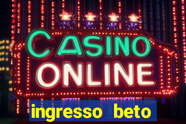 ingresso beto carrero com desconto